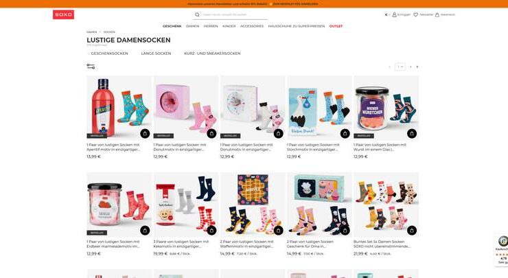 5 kreative Geschenkideen mit witzigen Damensocken
