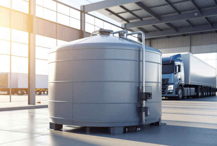 Dieseltanks im Unternehmen