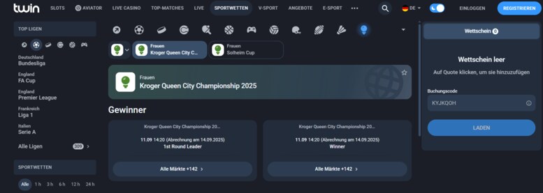 Effektiv wetten mit Twin Betting