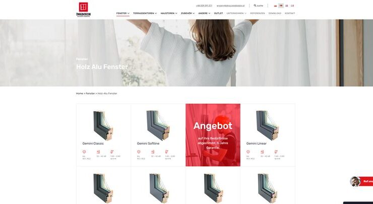 Holz Alu Fenster aus Polen direkt bei Okna Świebodzin